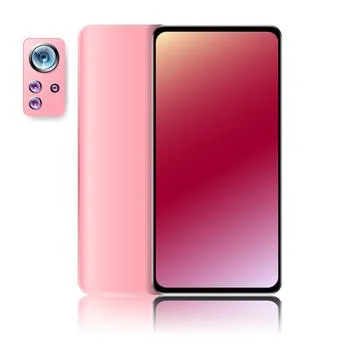 Realistic smartphone device Stock Illustration