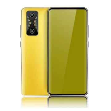 Realistic smartphone device Illustrazione stock