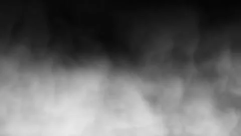 Realistic Smoke Animation on Black Background Stock Footage 339606187
