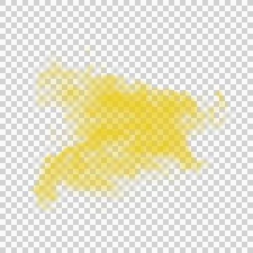 Realistic Smoke Cloud Illustrazione stock