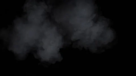Realistic Smoke Explosion Moving Toward , Slow Motion Stock Footage 152884284