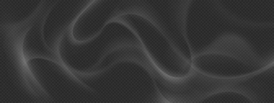 Realistic smoke overlay effect Illustrazione stock