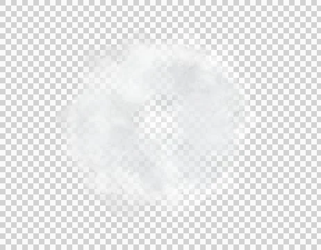 Realistic smoke shape isolated on transparency background ep04 Stock Illustration