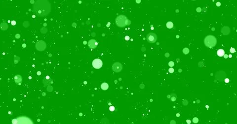 Realistic snow dust particle background, green screen super smooth fx. Over.. Ilustração Stock