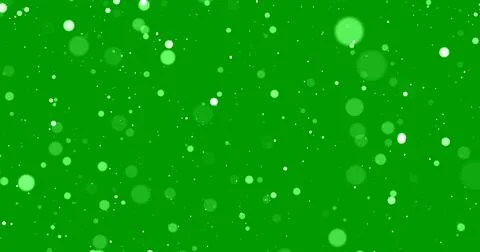 Realistic snow dust particle background, green screen super smooth fx. Over.. Ilustração Stock