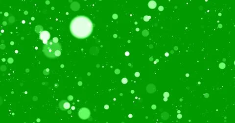Realistic snow dust particle background, green screen super smooth fx. Over.. Ilustração Stock