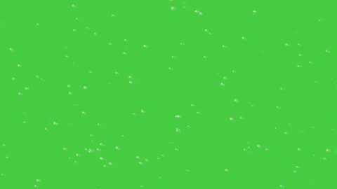 Realistic snow fall seamless loop animation with green background Video stock 295931272