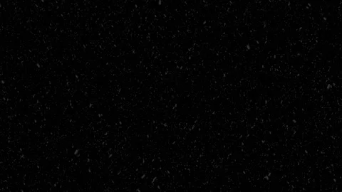 Realistic snow falling on black background. Snowflakes to down, Christmas ani Stock-Footage 146956423