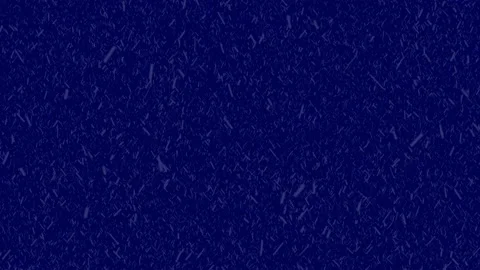 Realistic snow falling on blue background. Snowflakes to down, Christmas anim Stock Footage 146956588