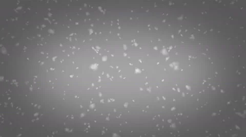 Realistic snow falling in front of christmas styled grey background Stock Footage 57658954