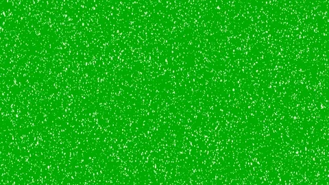 Realistic snow falling on green background.  Stock Footage 113331258
