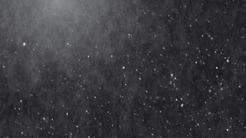 Realistic snowfall  animation Stock Footage 285673438
