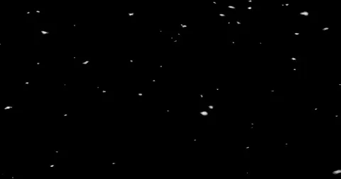 Realistic Snowfall Falling Fast Stock Footage 99476420