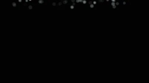 Realistic snowfall with fast speed  isolated on the black background 4K Stock Footage 68915378