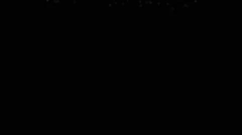 Realistic snowfall with fast speed  isolated on the black background 4K Stock Footage 68915447