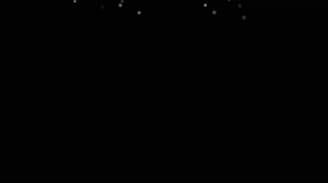 Realistic snowfall with fast speed  isolated on the black background 4K Stock Footage 68915479