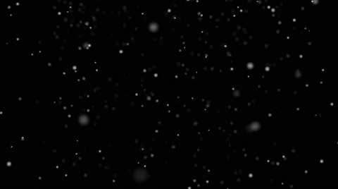 Realistic snowfall Stock Footage 68976873