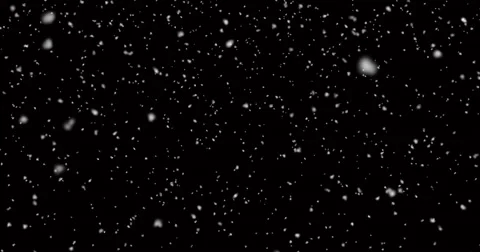 Realistic snowfall loop animation seamless 4K Stock Footage 63517617