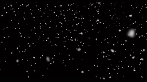 Realistic snowfall loop animation seamless 4K Stock Footage 63528683