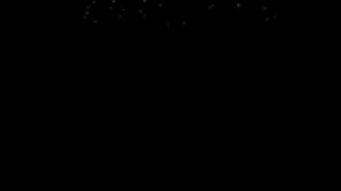 Realistic snowfall  motion graphic Stock Footage 70726432