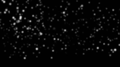 Realistic snowfall motion loop with wind blowing leftward animation Video stock 346277377