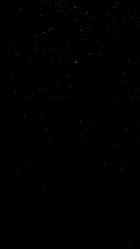 Realistic snowfall overlay, black background - winter, slowly falling snow Stock Footage 280336406