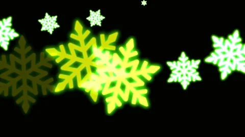 Realistic snowflake sparkle frame isolate on black background. Stock Footage 167575457