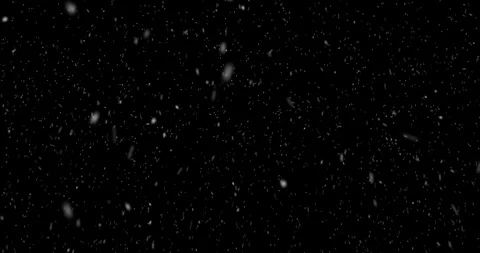 Realistic snowflakes fallen on black background animation Vídeos de archivo 129974937