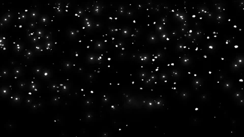 Realistic snowflakes falling animation, for winter themes, Christmas videos Видео 340968594