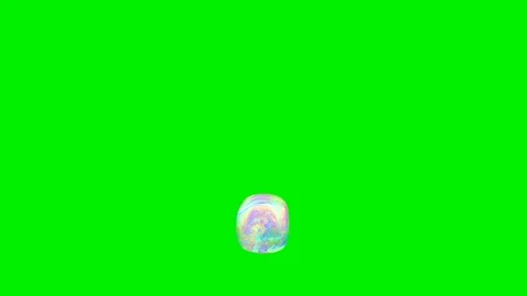 Realistic soap bubble Video stock 333206561