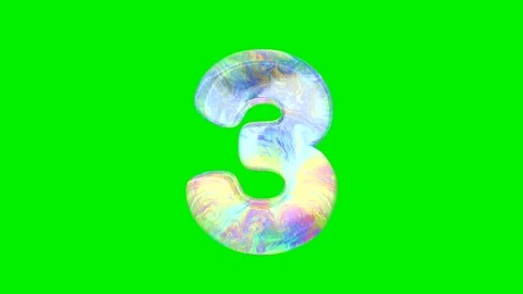 Realistic soap bubble texture number Stock Footage 333206584