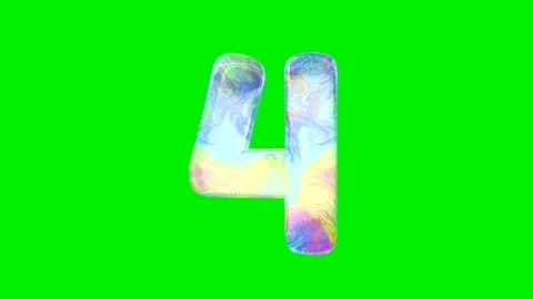 Realistic soap bubble texture number Stock Footage 333206604