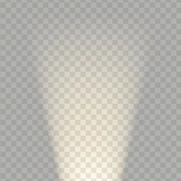 Realistic soft light and shadow from opened door isolated on transparent Stock Illustration