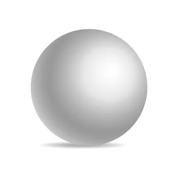 Realistic sphere isolated Stock Photos