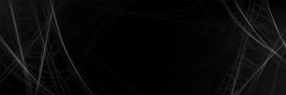 Realistic spider web background Stock Illustration