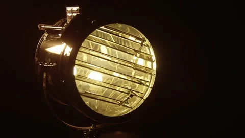 Realistic Stage Lights Stock Footage 164683696