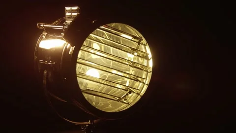 Realistic Stage Lights Stock Footage 164683755