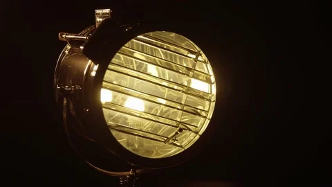 Realistic Stage Lights Stock Footage 164683816