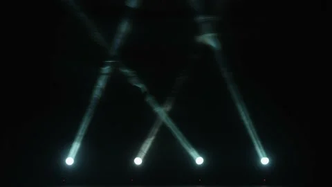 Realistic Stage Lights Stock Footage 164684009