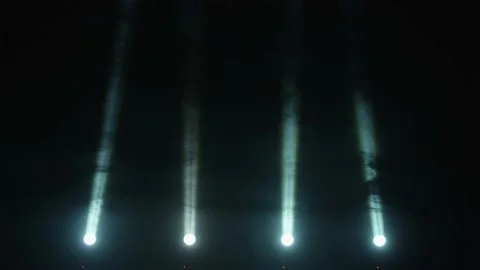 Realistic Stage Lights Stock Footage 164684028