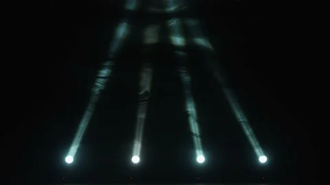 Realistic Stage Lights Stock Footage 164684049