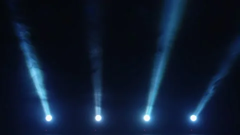Realistic Stage Lights Stock Footage 164684167