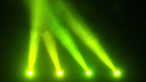 Realistic Stage Lights Stock Footage 164684218