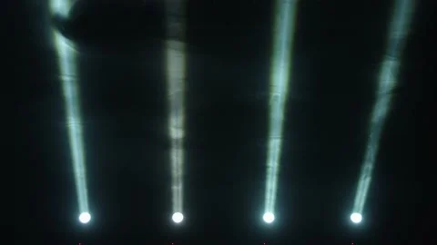 Realistic Stage Lights Stock Footage 164684304