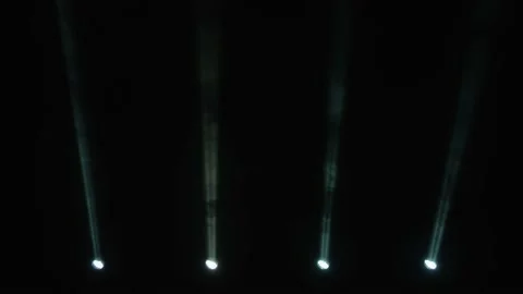 Realistic Stage Lights Stock Footage 164684474