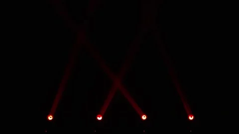Realistic Stage Lights Stock Footage 164684478