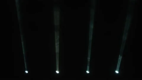 Realistic Stage Lights Stock Footage 164684501