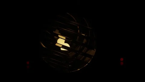 Realistic Stage Lights Stock Footage 164684990