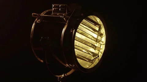 Realistic Stage Lights Stock Footage 164685098
