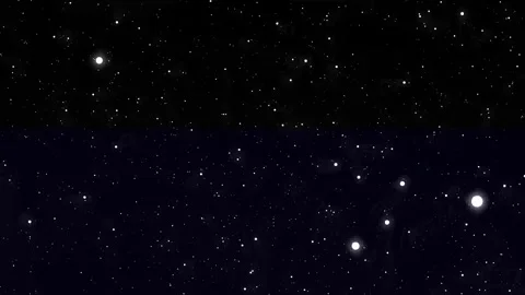 Realistic Starry Night Sky Animation Stock Footage 307628849